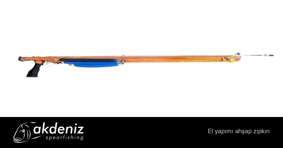 Akdeniz Spearfishing — El Yapımı Ahşap Zıpkın